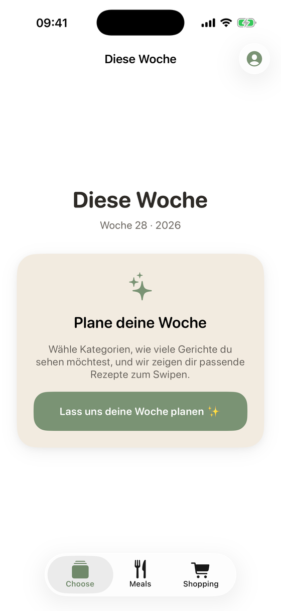 MealMatch – Diese Woche